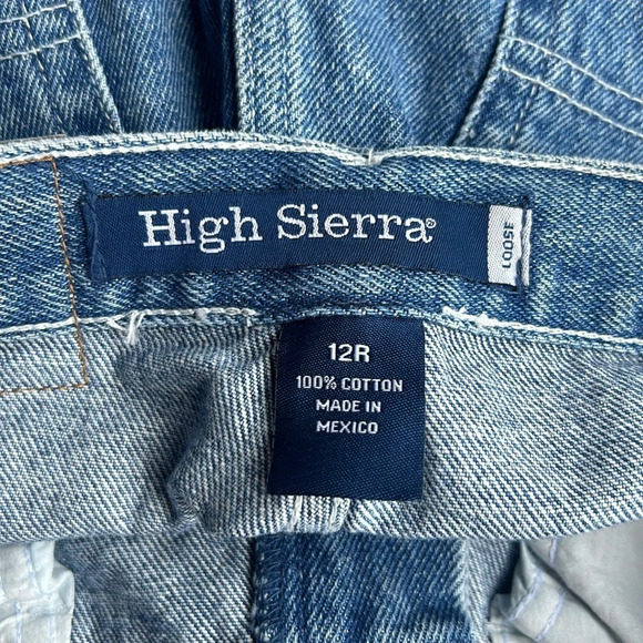 High Sierra Youth Medium Wash Loose Fit Heavyweight Cotton Jeans 12 REG‎ NWT - Picture 5 of 6